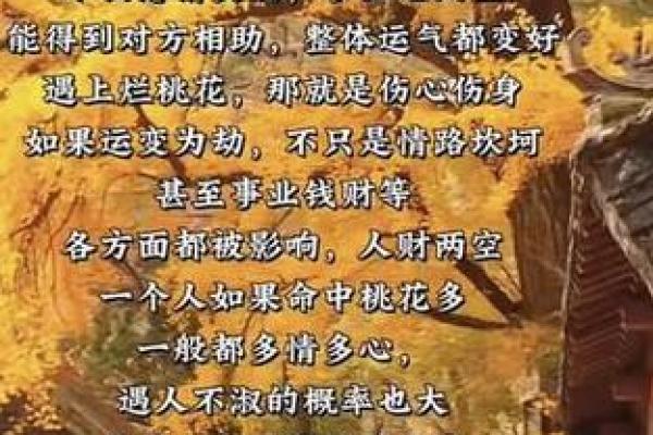 掌握八字桃花：提升爱情运势的小技巧