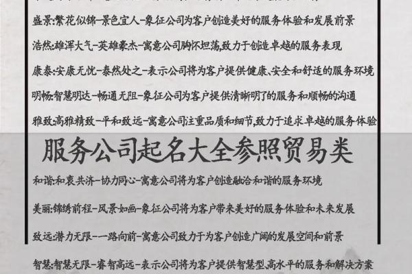 汽贸公司起名技巧及创意建议