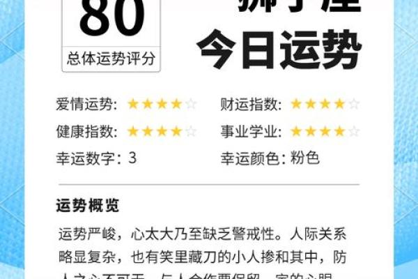运势预测：每个星座的运程走势揭秘